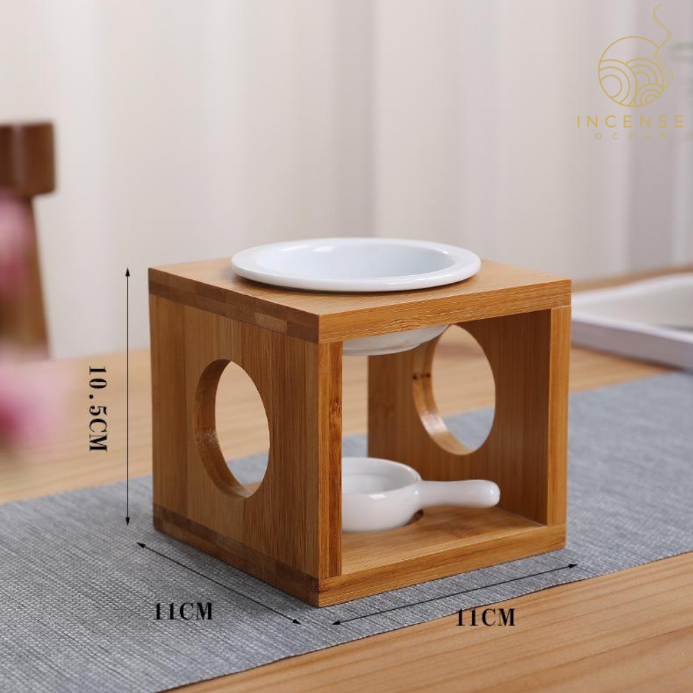 Creative Bamboo Essential Oil Burner