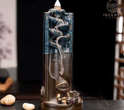 Waterfall Backflow Incense Burner The Monkey King