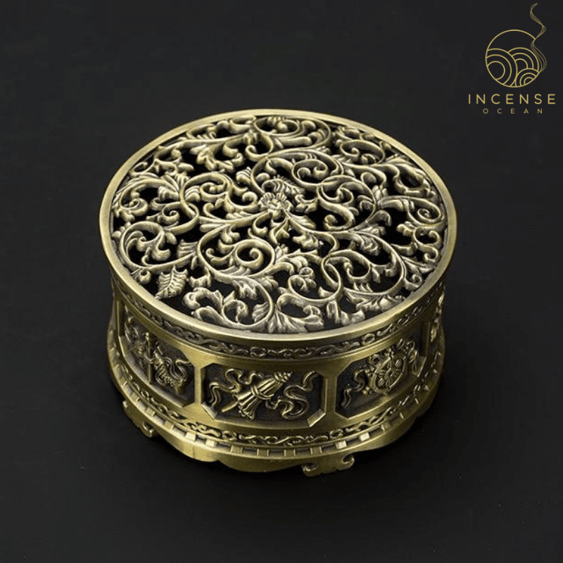 Nepalese Classic Metal Incense Holder