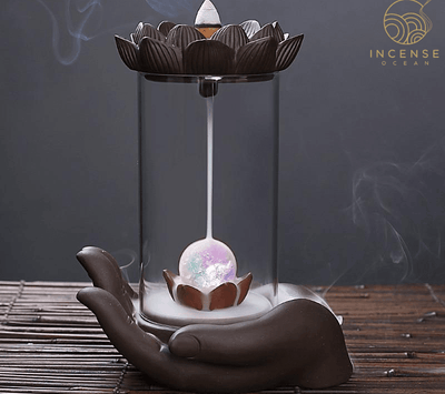 Windproof Backflow Incense Burner: