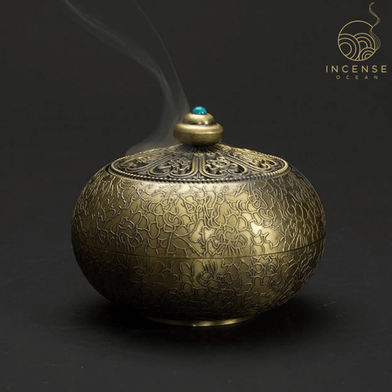 Alloy Retro Incense Holder
