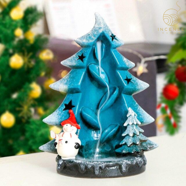 Christmas Tree Backflow Incense Burner