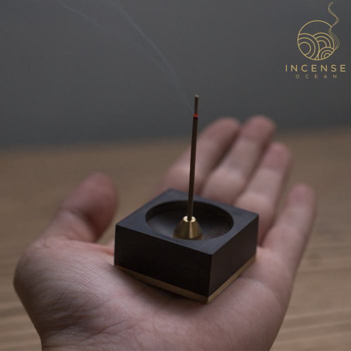 Minimalist Black Incense Stick Holder